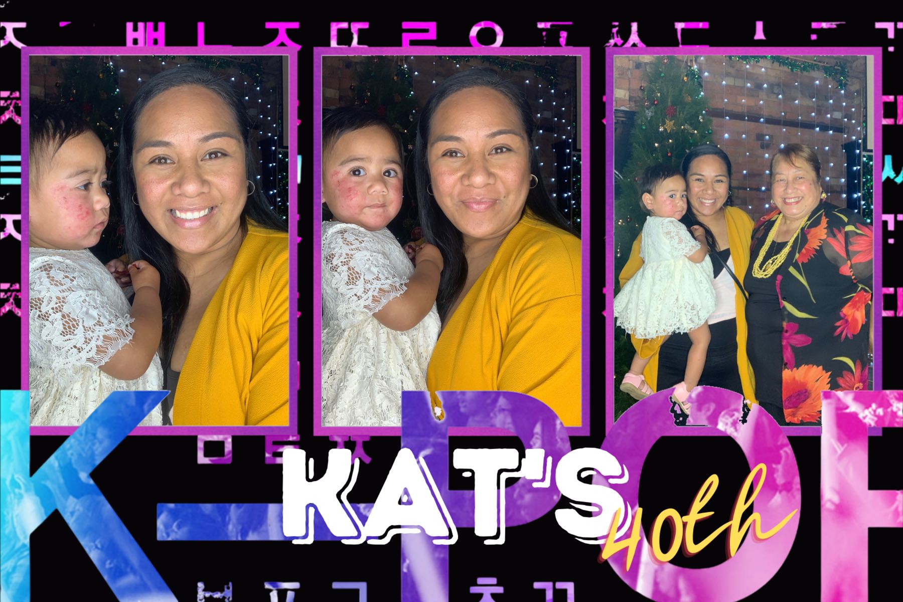 Kat's 40th | View more photos from the event at gallery.photobooth.co.nz/u/SelfieCentral/Kats-40th